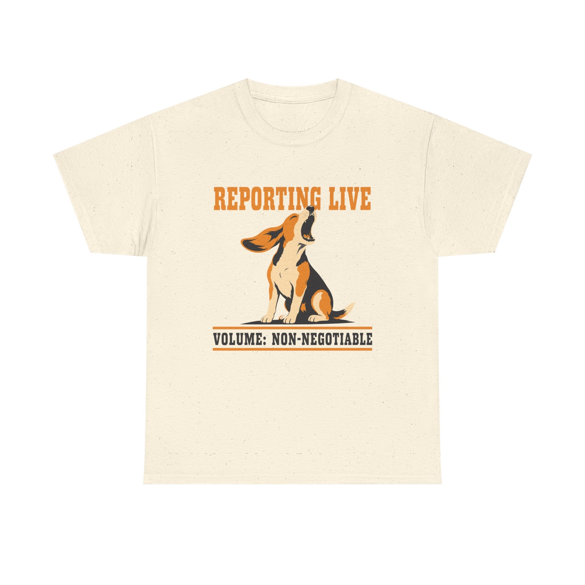 Reporting Live Howling Beagle T-Shirt