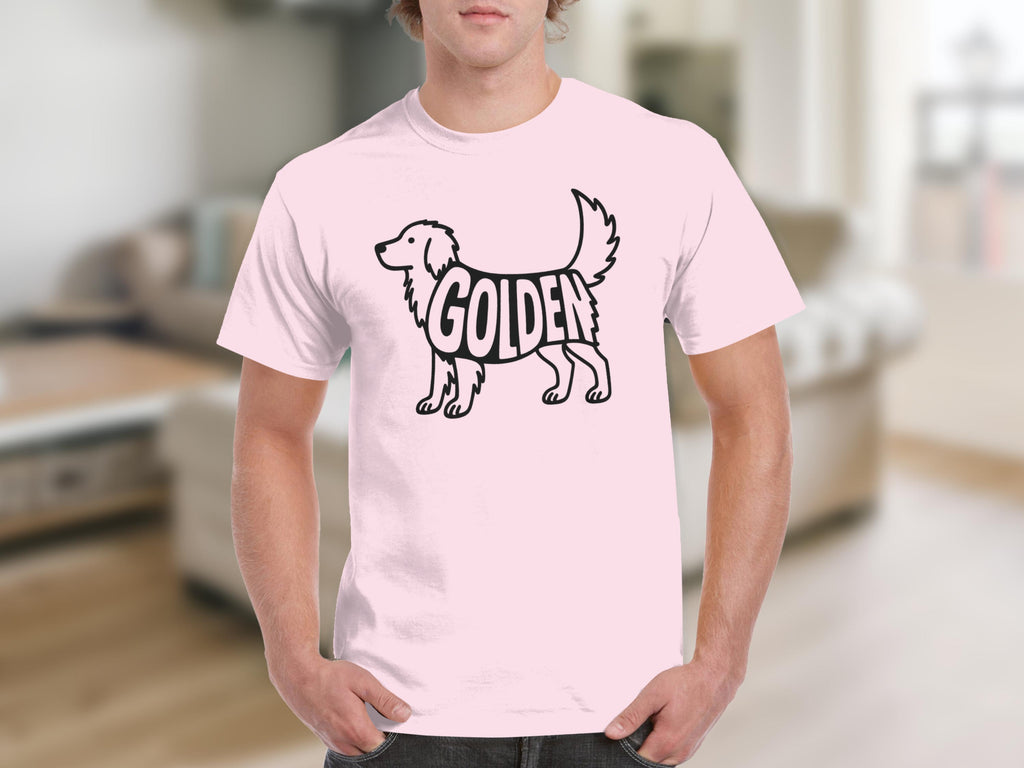 Golden Retriever Graphic Dog Art T-Shirt Product