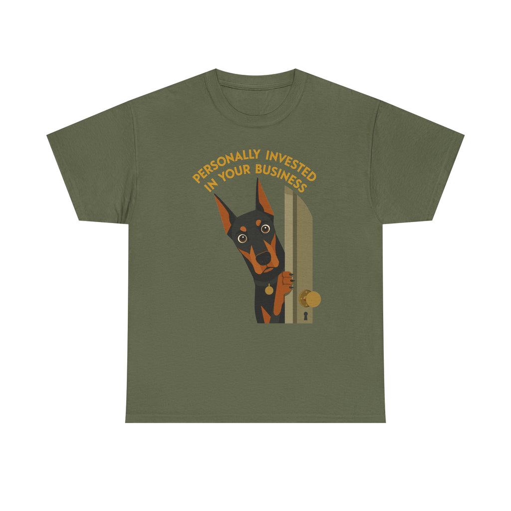 Personally Invested Doberman T-Shirt
