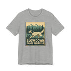 English Setter Chase Squirrels Tee