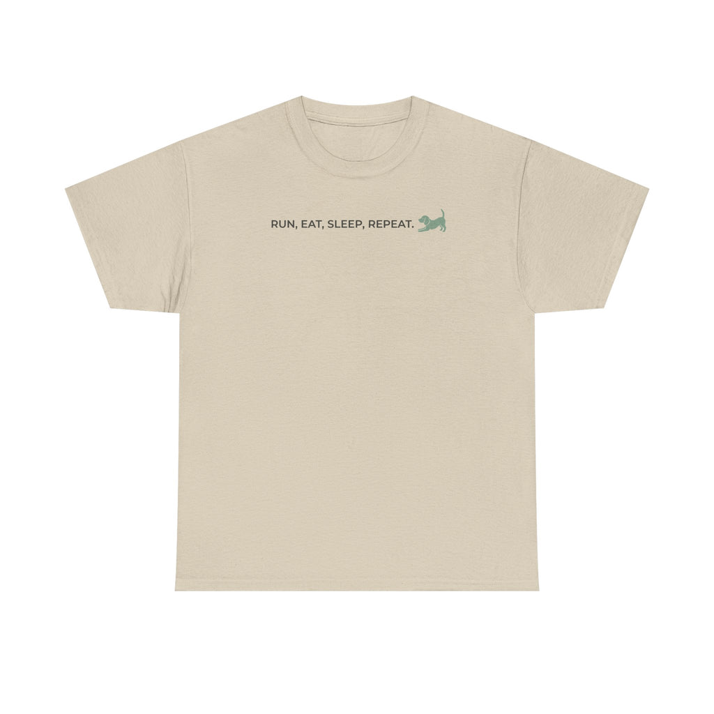 Run Eat Sleep Repeat beagle T-Shirt