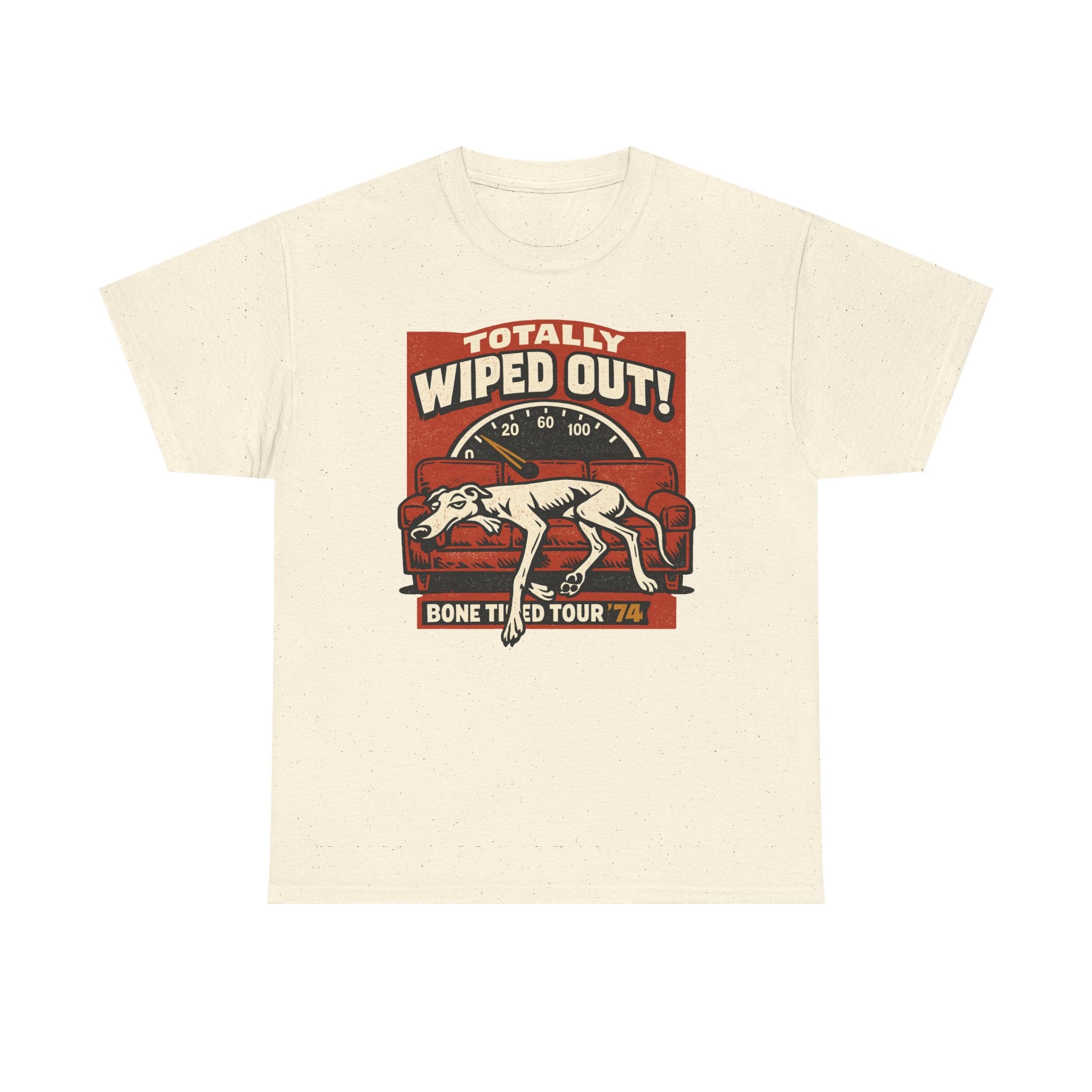 Bone Tired '74 Vintage Greyhound T-Shirt