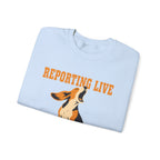 Reporting Live Howling Beagle Sweatshirt