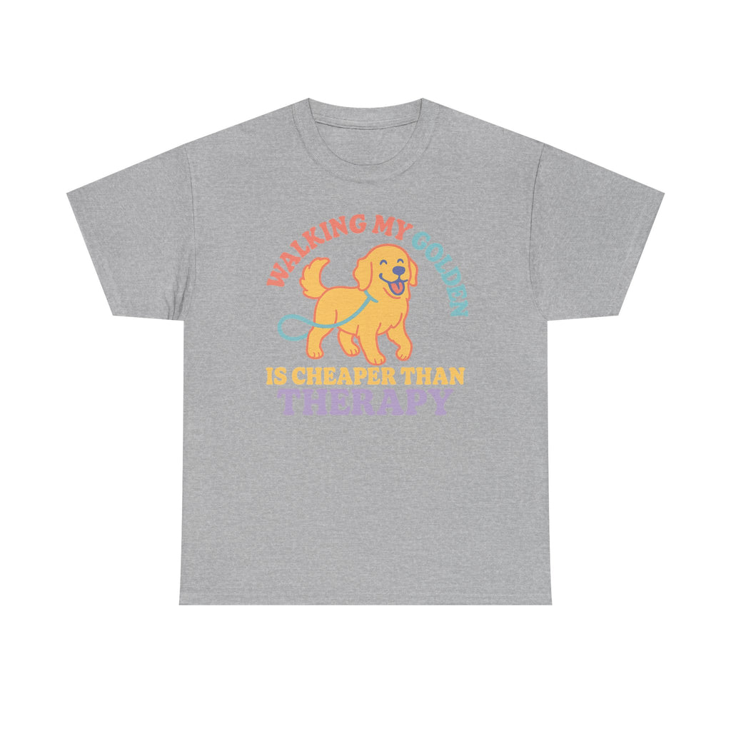 Cheaper Than Therapy Golden Retriever T-Shirt