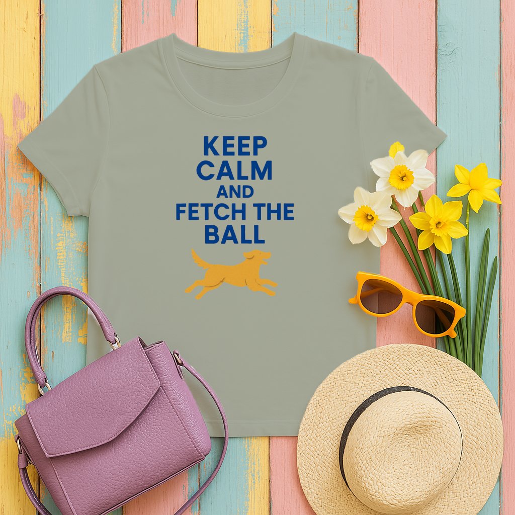 Keep Calm and Fetch the Ball T-shirt product
