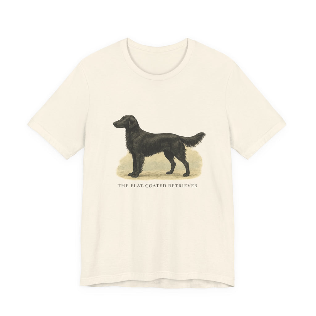 The Flat-Coated Retriever Field Guide Tee