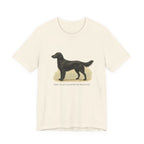 The Flat-Coated Retriever Field Guide Tee