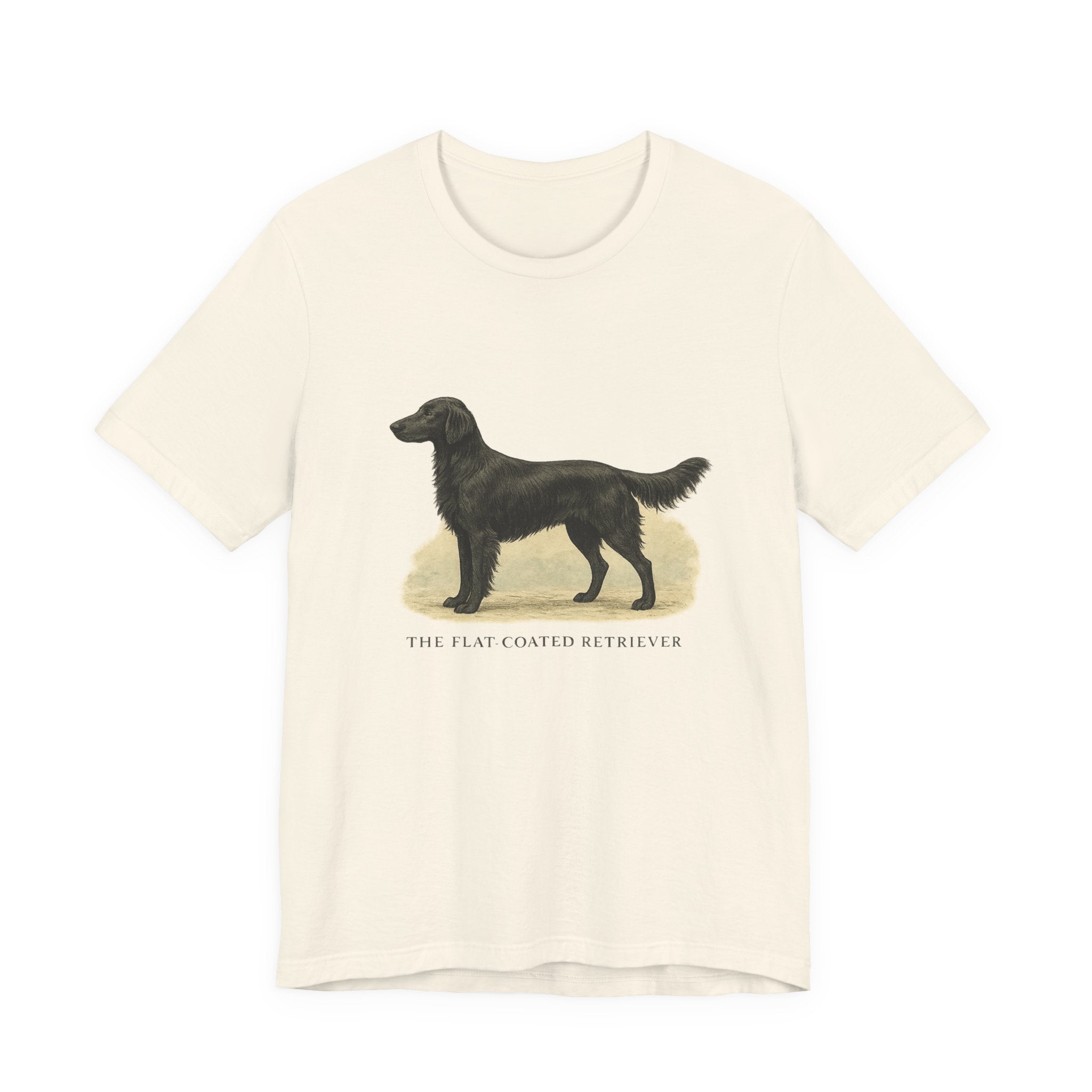 The Flat-Coated Retriever Field Guide Tee