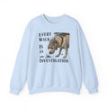 Every Walk Is An Investigation Yellow Lab Pull-Over sweatshirt, view 4