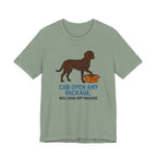 Curly-Coated Retriever Can Open Any Package Tee