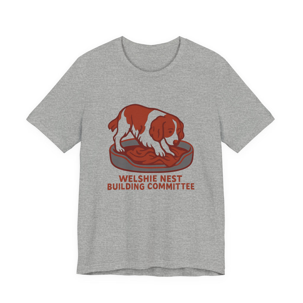 Welsh Springer Spaniel Nest Building Committee Tee