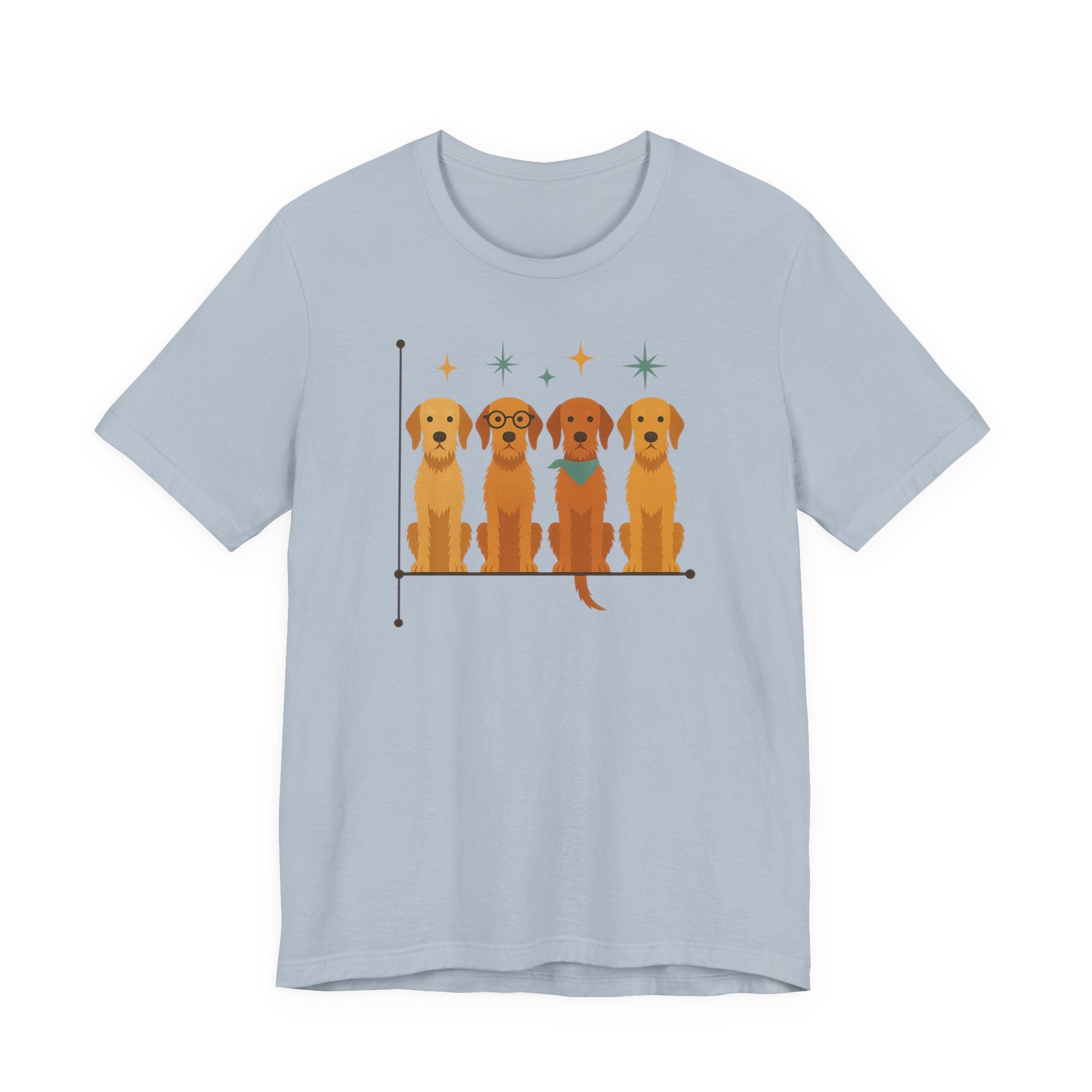 Mid-Century Wirehaired Vizsla Tee