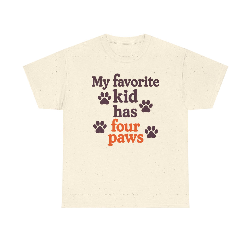 My Favorite Kid Has Four Paws T-Shirt