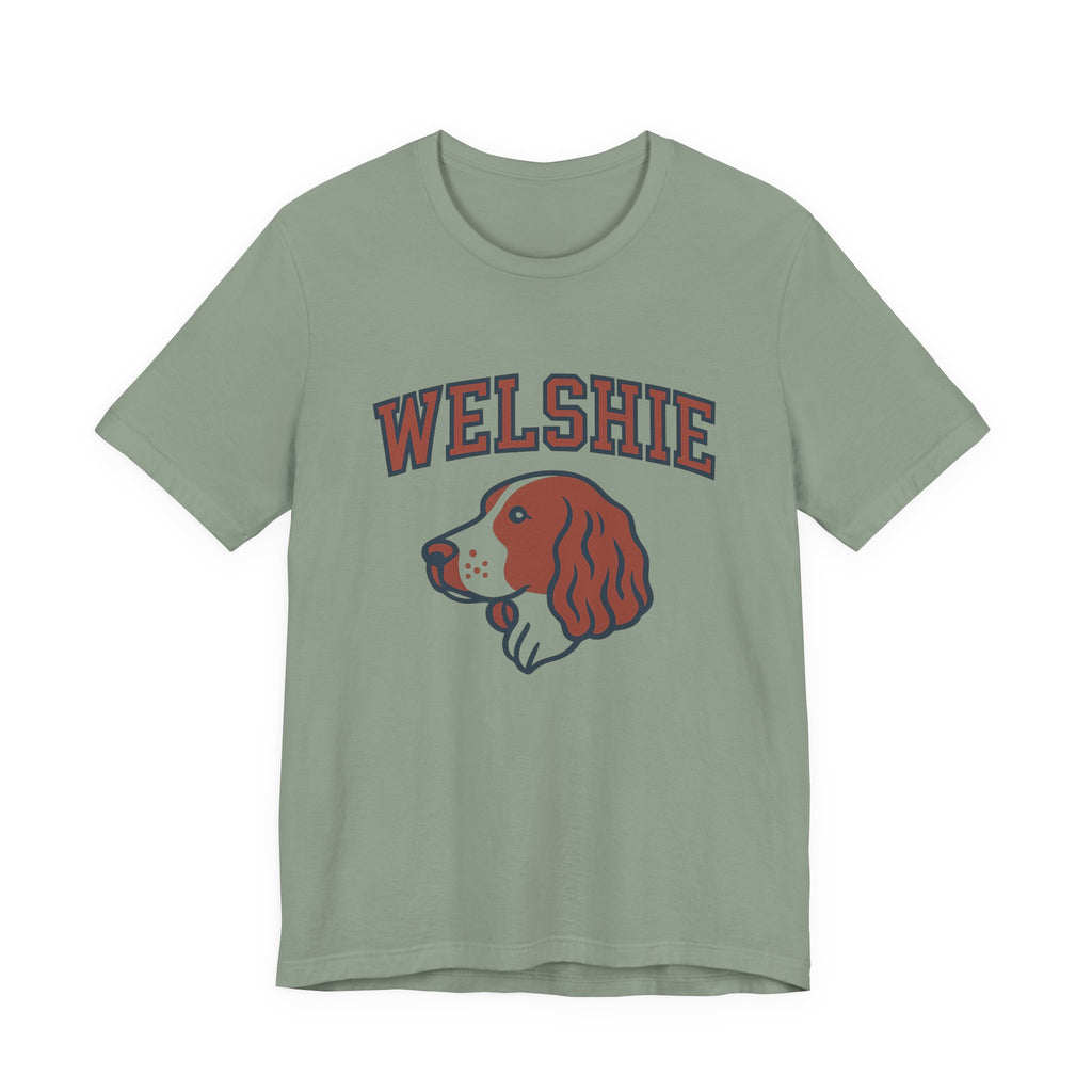 Welsh Springer Spaniel Welshie Varsity Tee