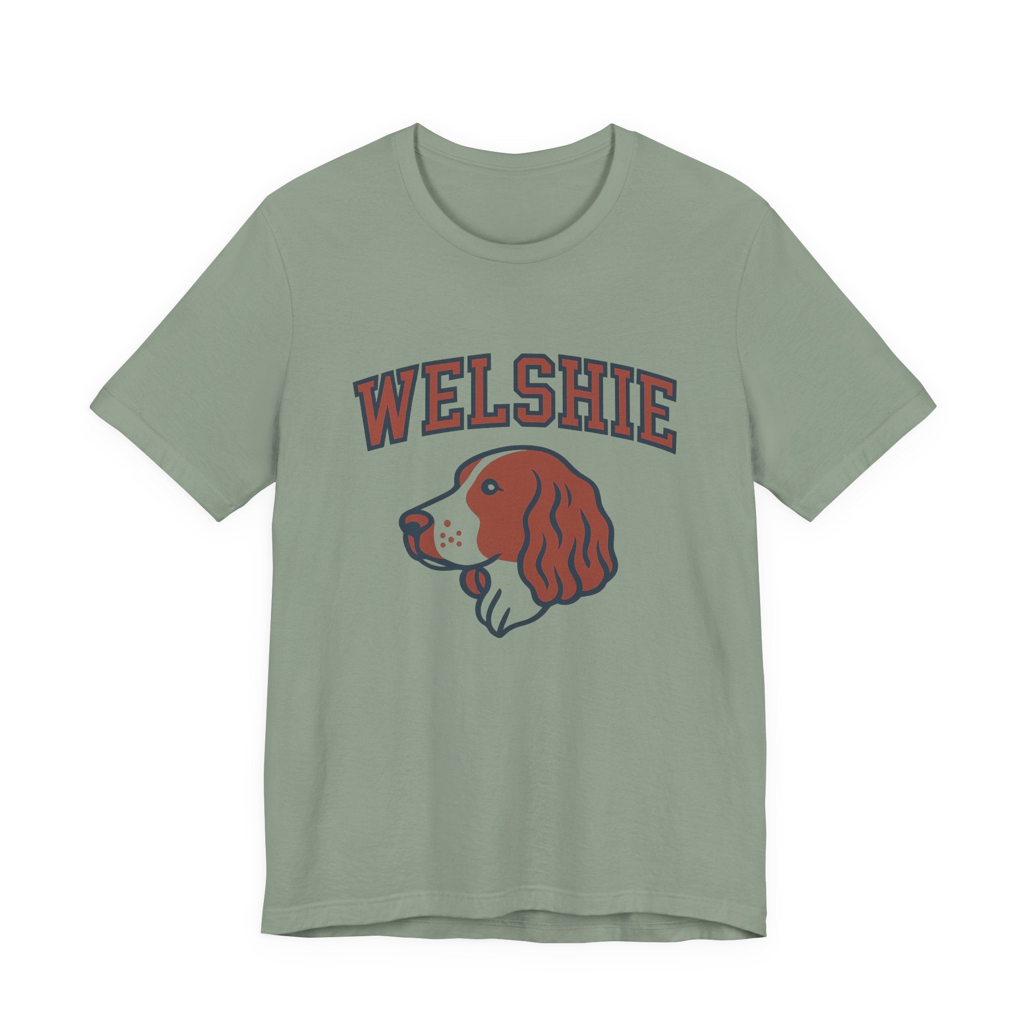 Welsh Springer Spaniel Welshie Varsity Tee