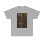 Mona Lisa German Shepherd Dog Friendship Artwork T-Shirt