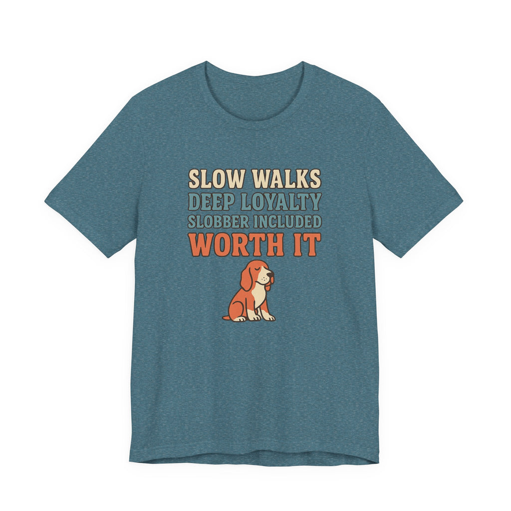 Bracco Italiano Slow Walks Deep Loyalty Tee
