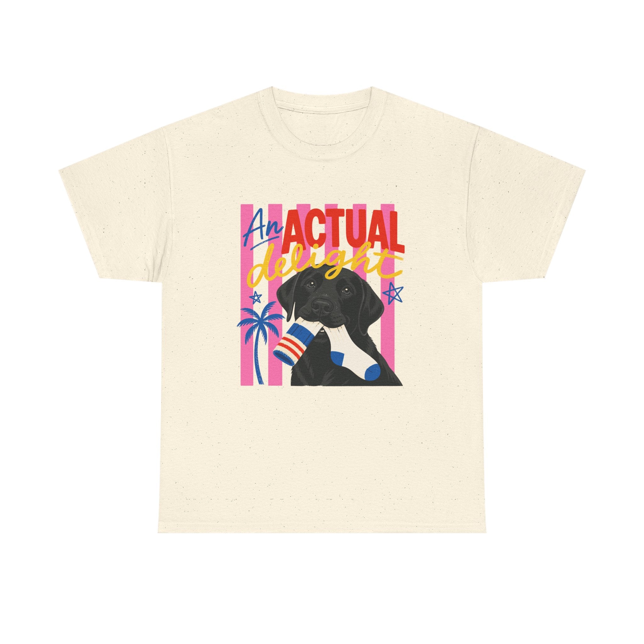 An Actual Delight Lab Pup Graphic T-Shirt