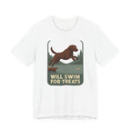 Chocolate Lab Will Swim for Treats Tee