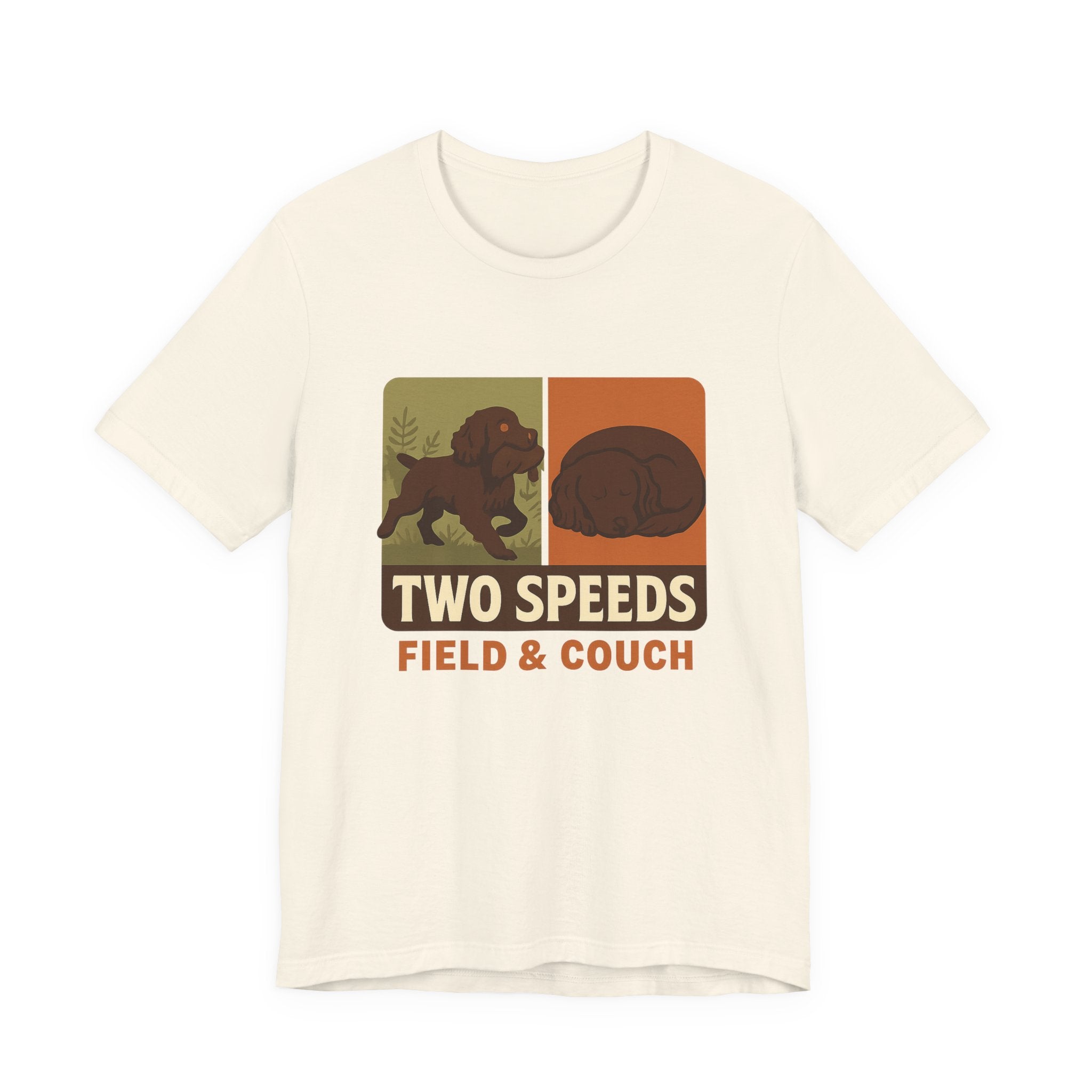 Boykin Spaniel Two Speeds Field and Couch Tee