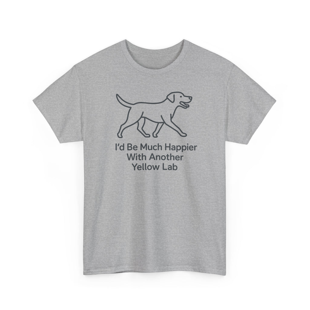 Yellow Lab Happiness Graphic T-Shirt