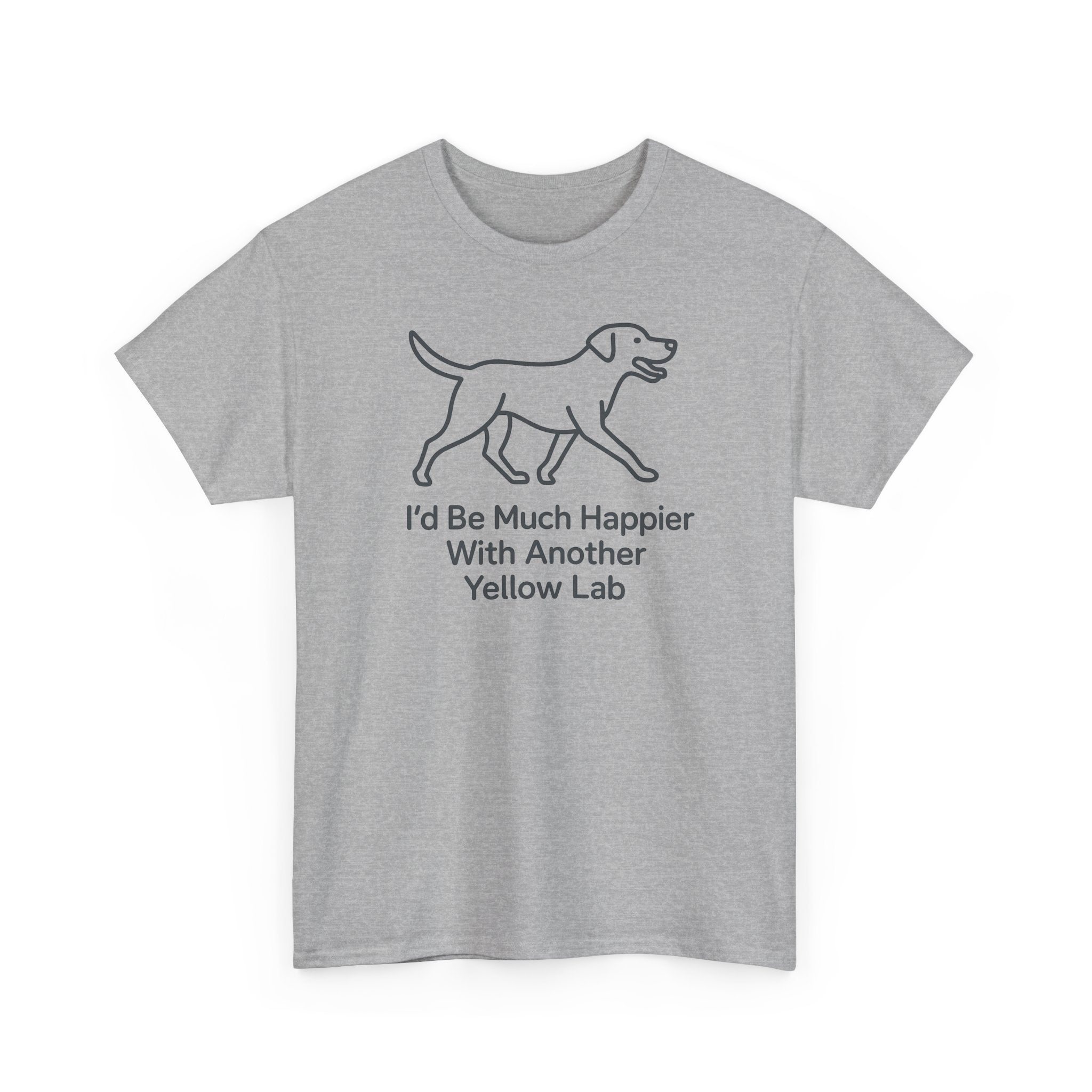 Yellow Lab Happiness Graphic T-Shirt