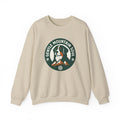 Bernese Mountain Dog Badge - Gentle Mountain Soul Sweatshirt in Sand