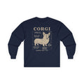 Corgi Blueprint Patented 1925 Tactical Zoom Mode Long Sleeve Tee in Navy