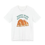 Bracco Italiano Happy Is My Resting Face Tee