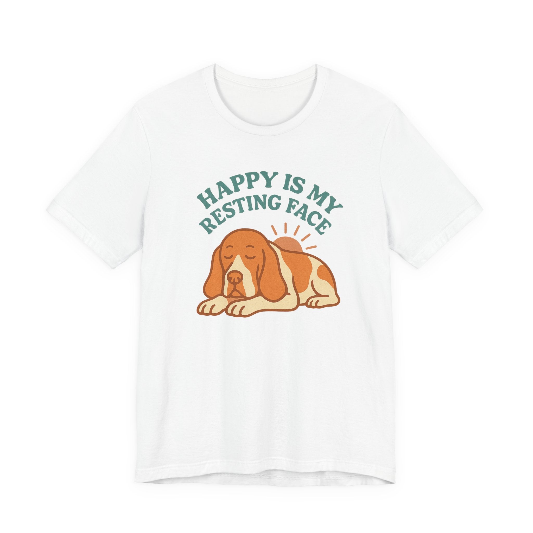 Bracco Italiano Happy Is My Resting Face Tee