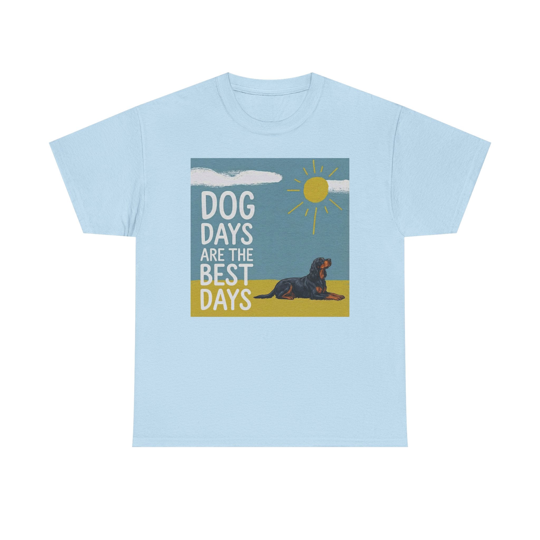 Dog Days Are the Best Days Gordon Setter T-Shirt