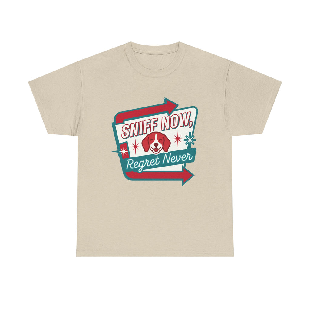 Sniff Now, Regret Never Retro Beagle T-Shirt