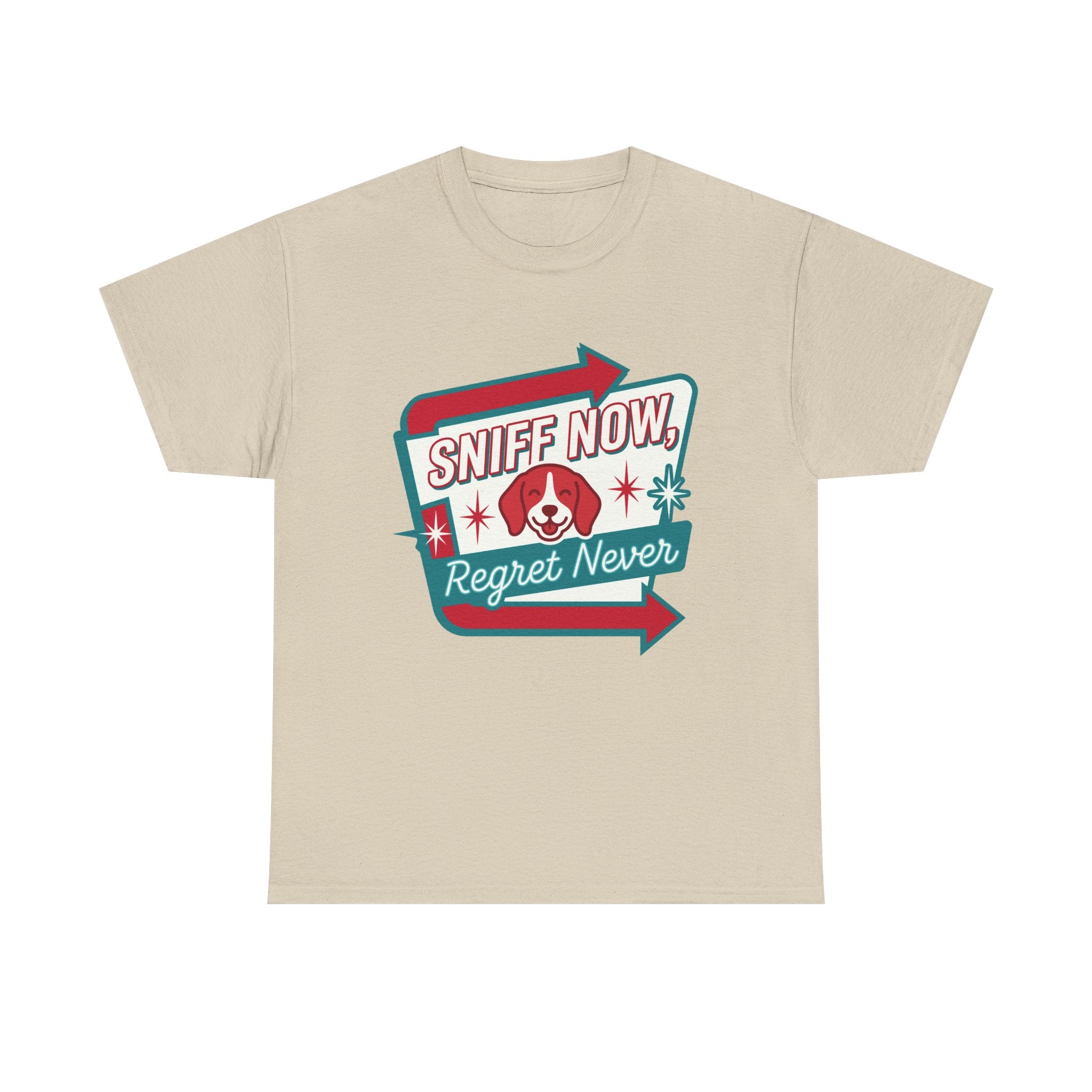 Sniff Now, Regret Never Retro Beagle T-Shirt