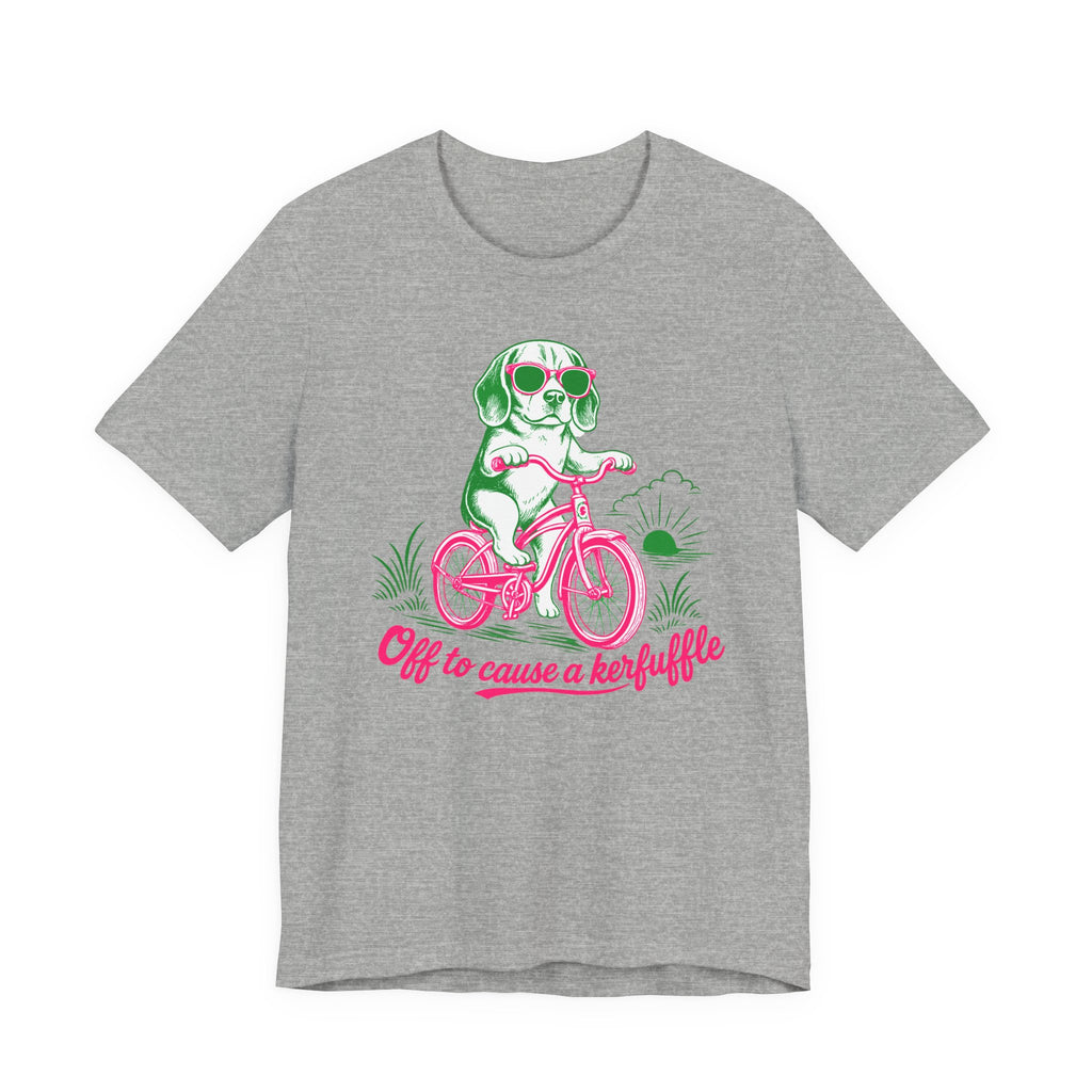 Beagle — Off to Cause a Kerfuffle t-shirt, view 5