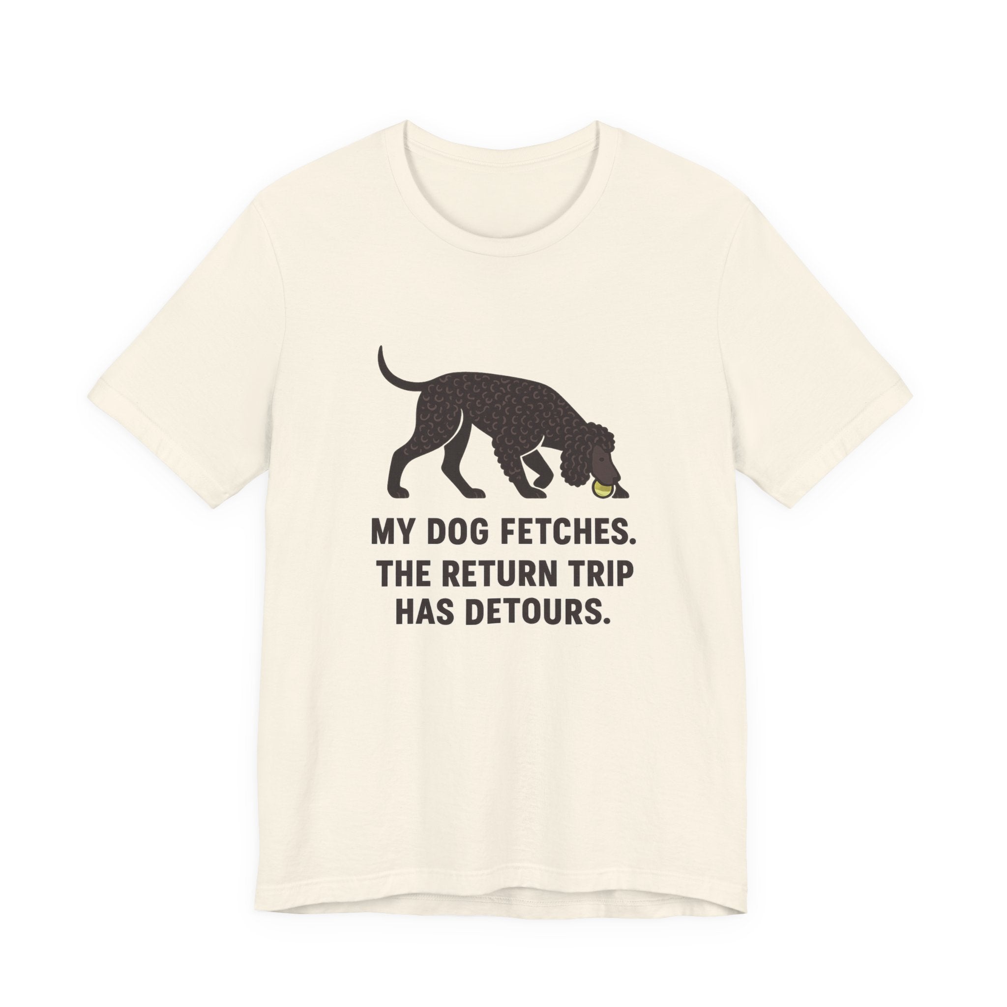 Irish Water Spaniel Return Trip Has Detours Tee