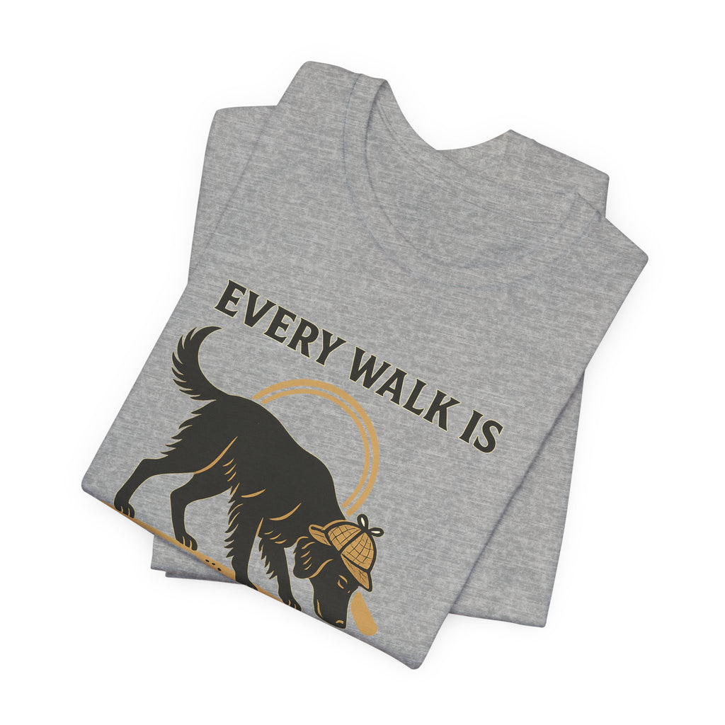 Flat-Coat Every Walk Is an Investigation Tee