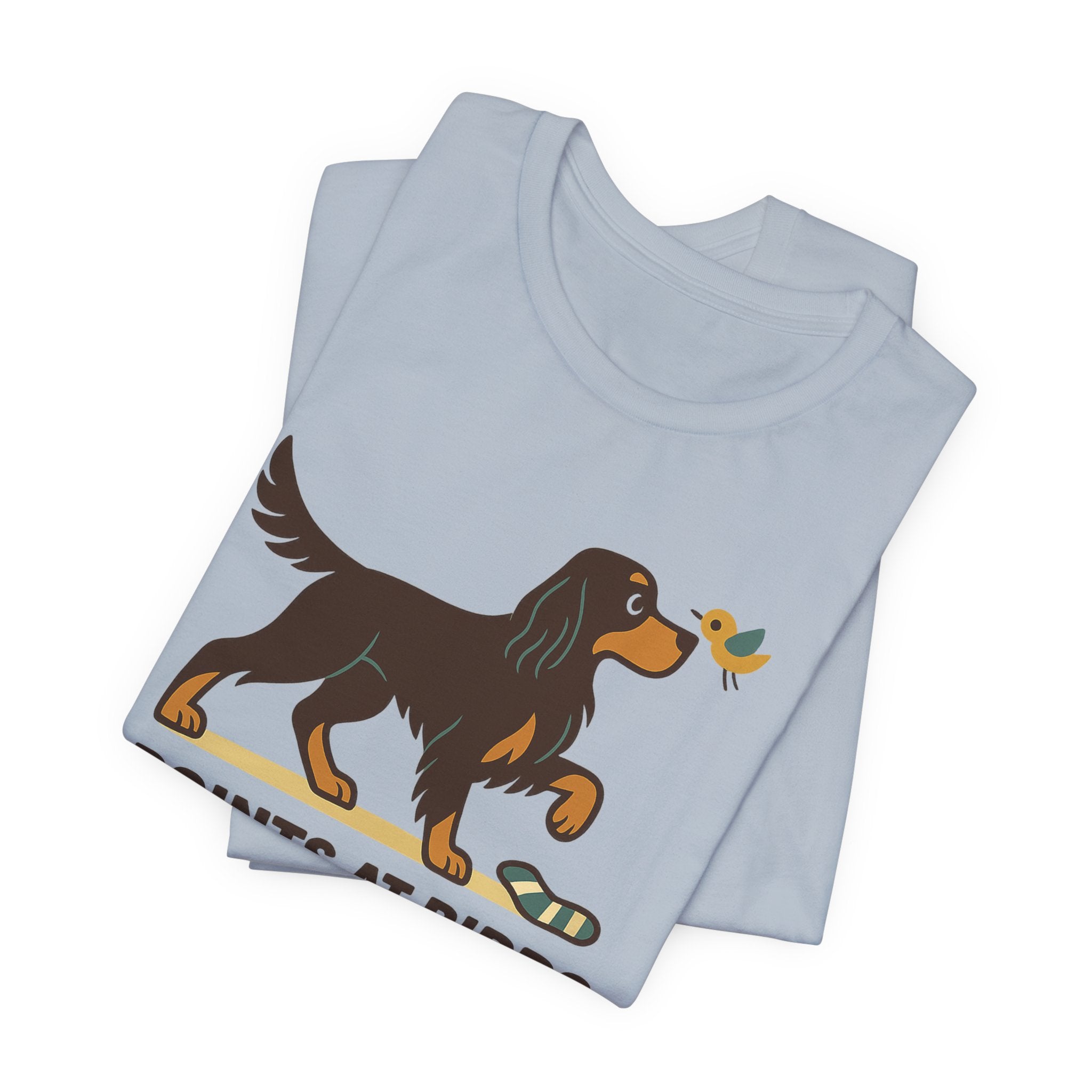 Gordon Points at Birds Also Socks Tee