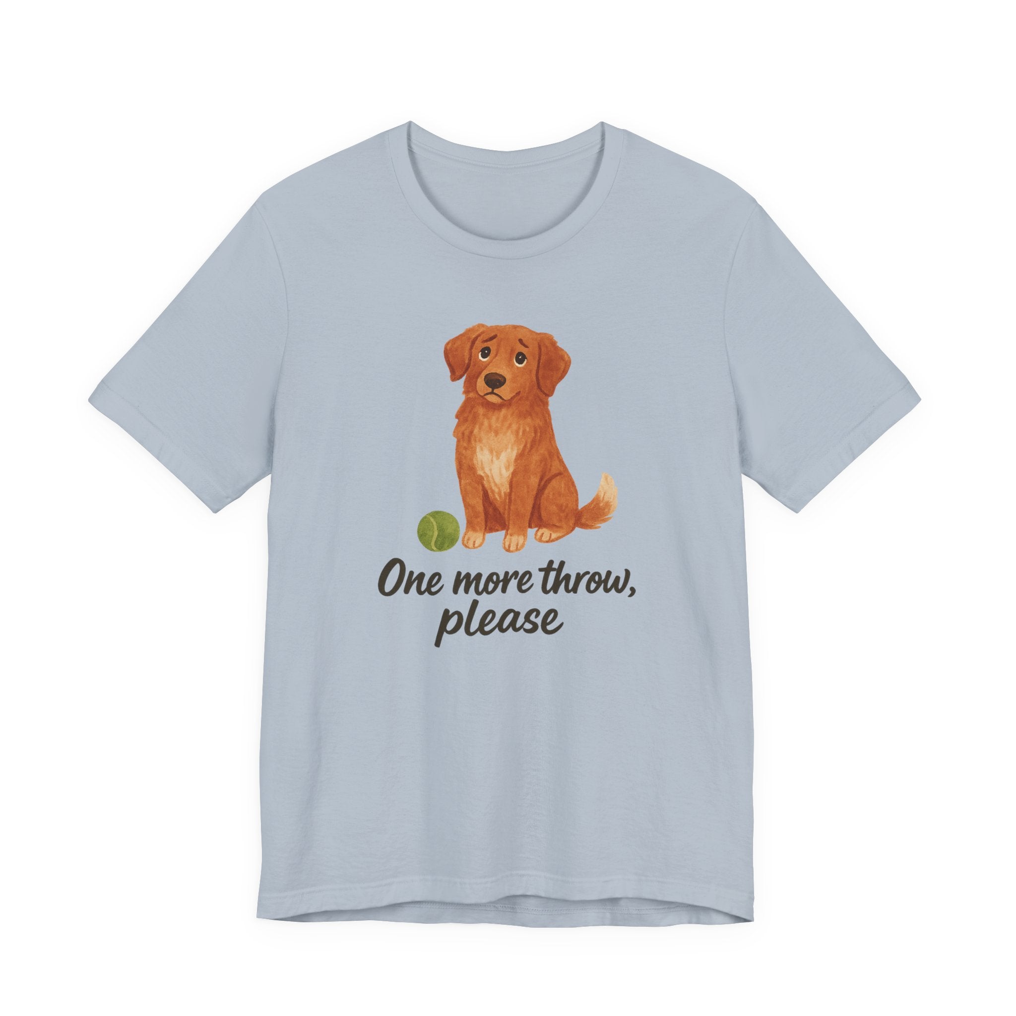 Nova Scotia Duck Tolling Retriever One More Throw Please Tee