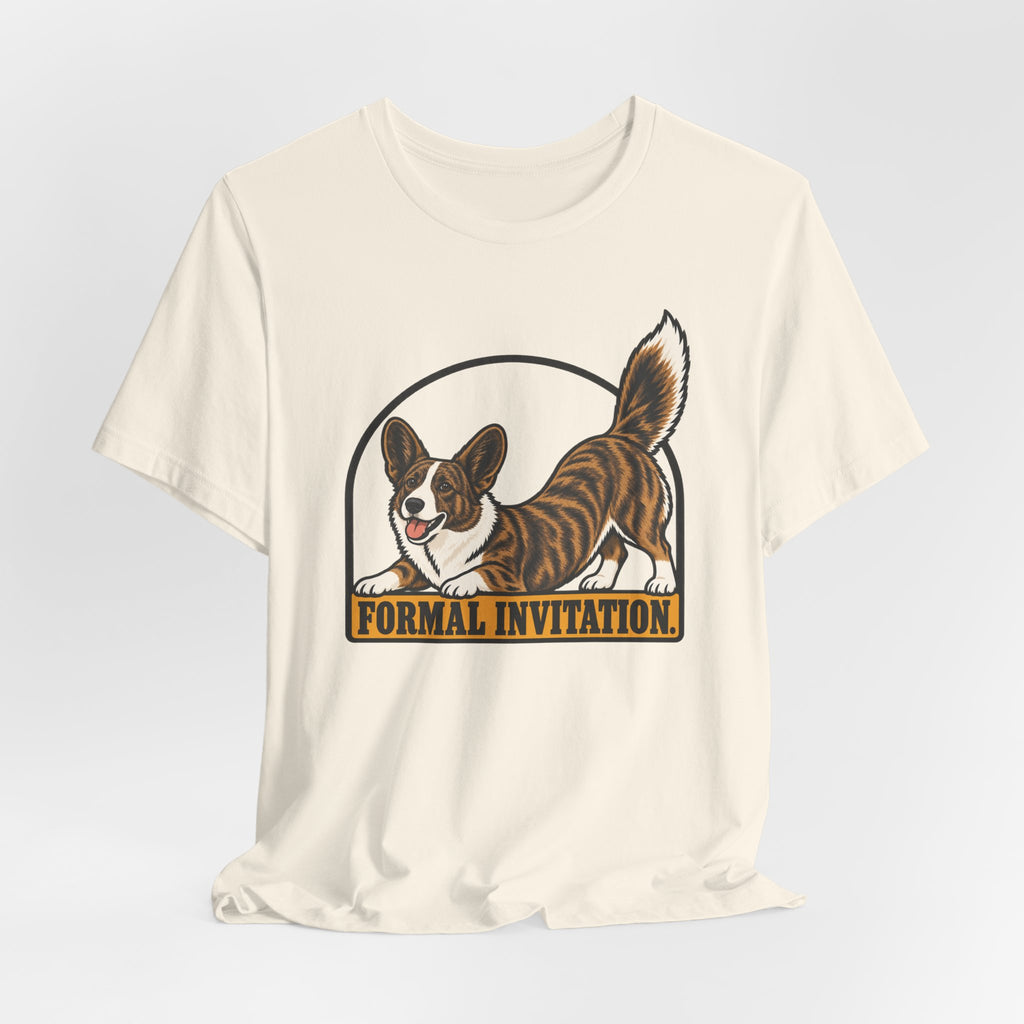 Formal Invitation Corgi T-Shirt
