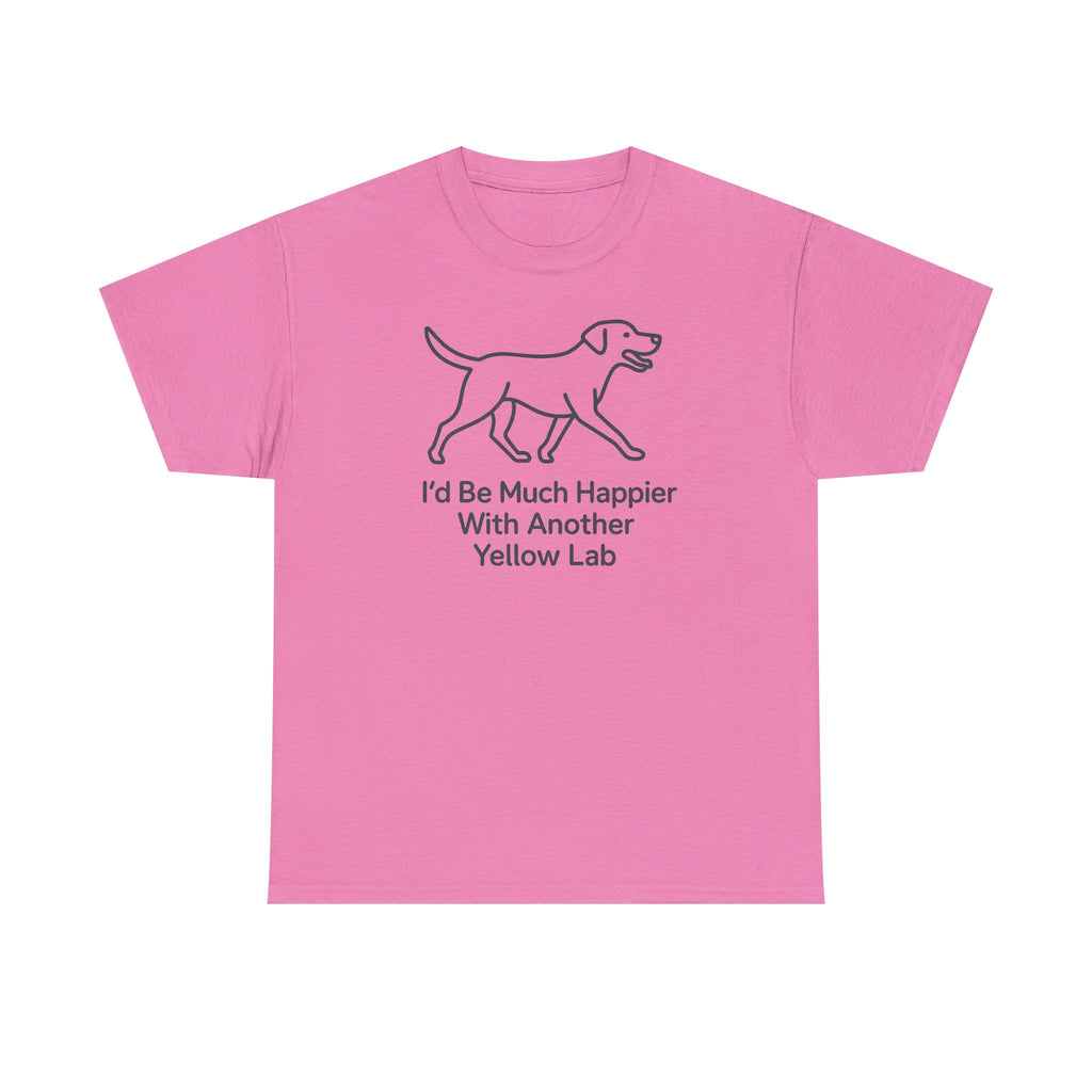 Yellow Lab Happiness Graphic T-Shirt