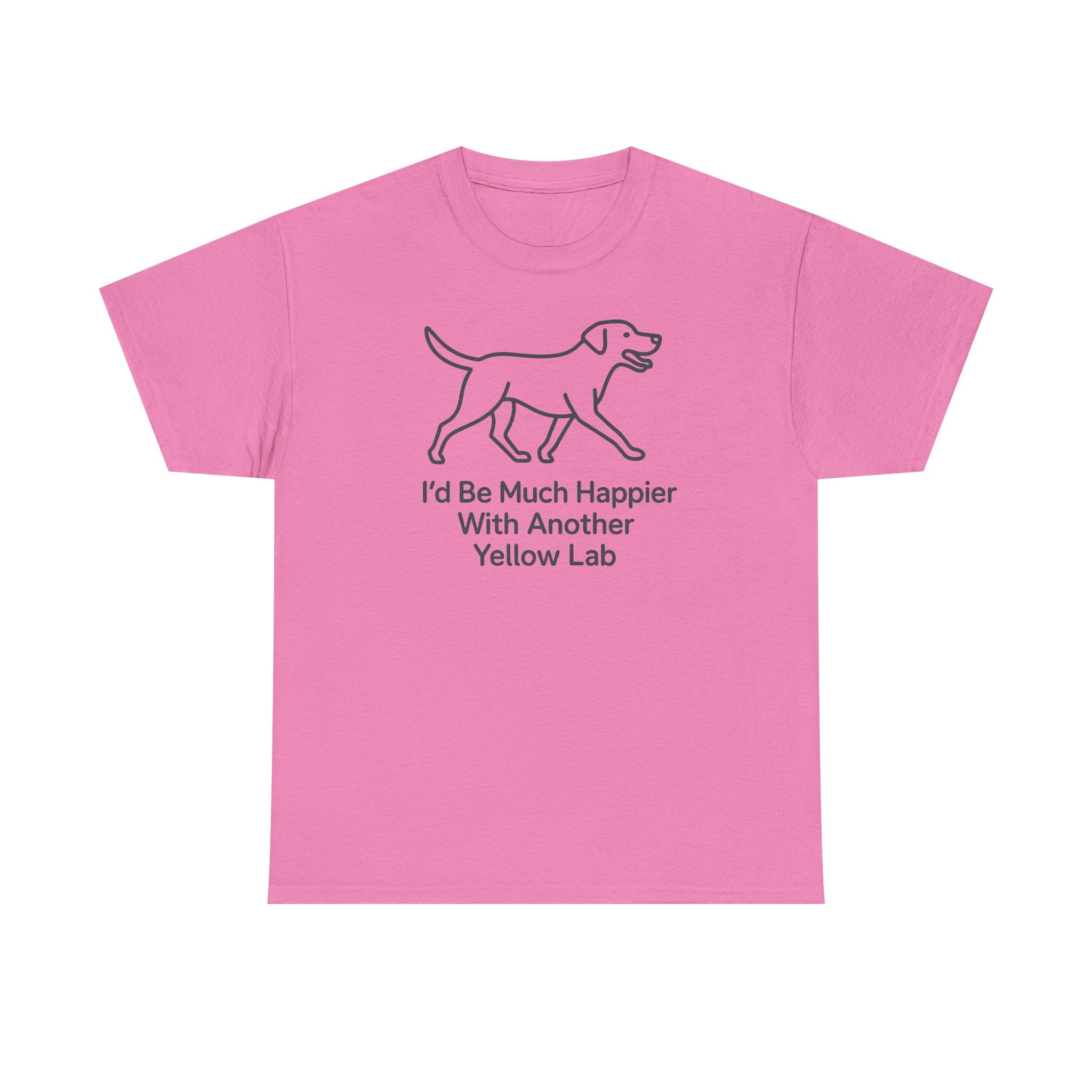 Yellow Lab Happiness Graphic T-Shirt