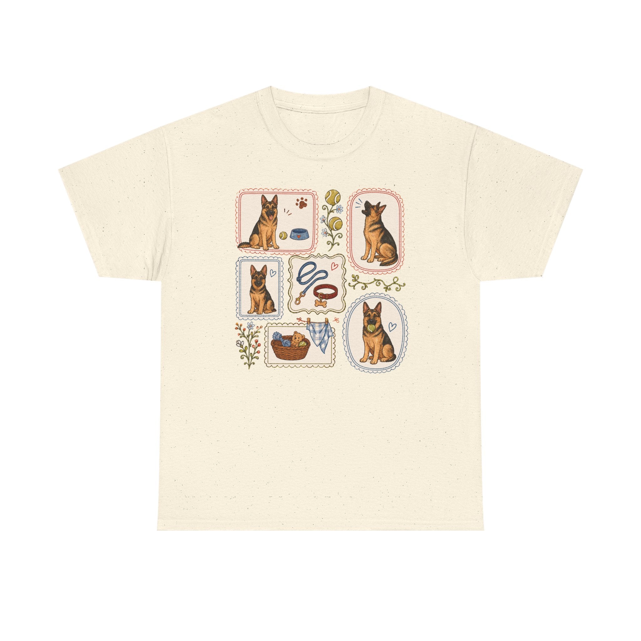 Whimsical German Shepherd T-Shirt