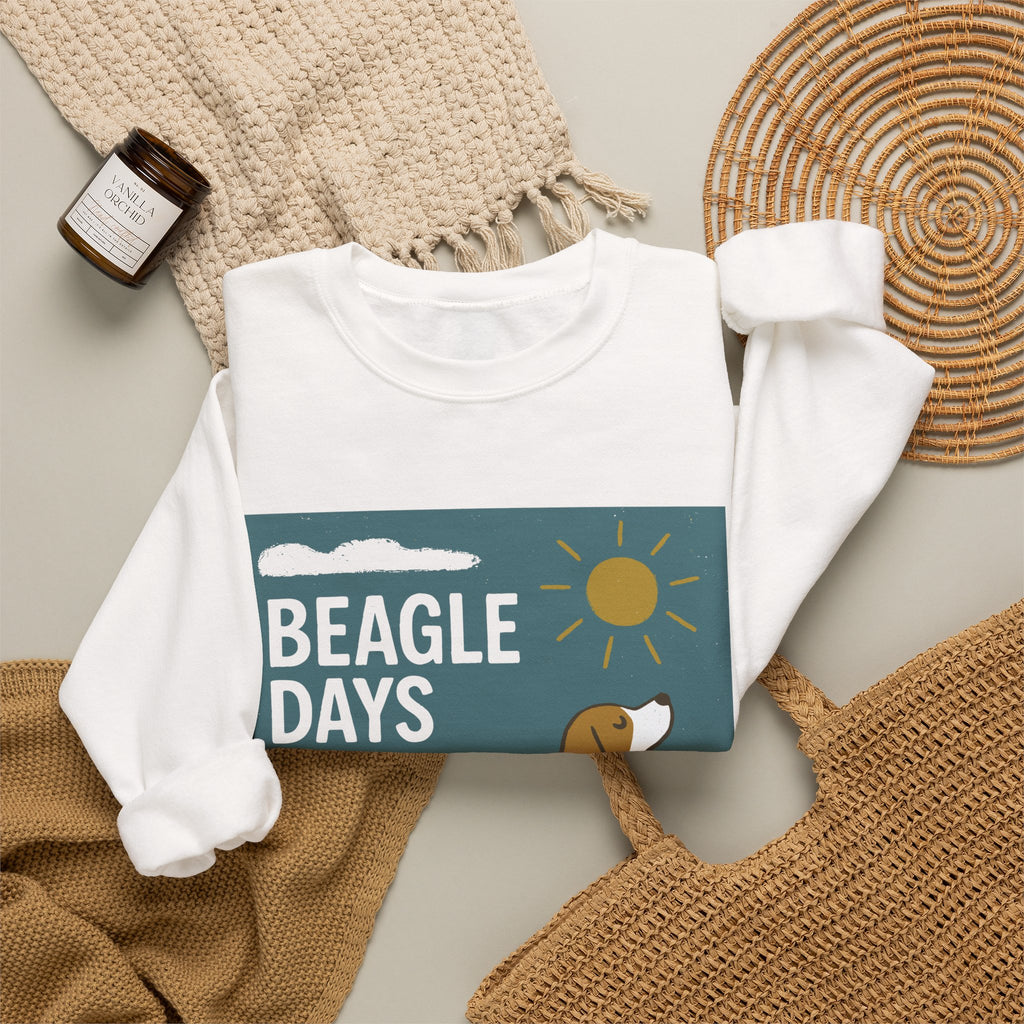 Beagle Days Retro Sunshine Sweatshirt
