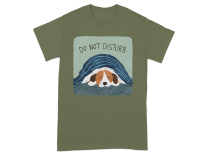 Do Not Disturb Cute Sleeping Dog T-Shirt product type