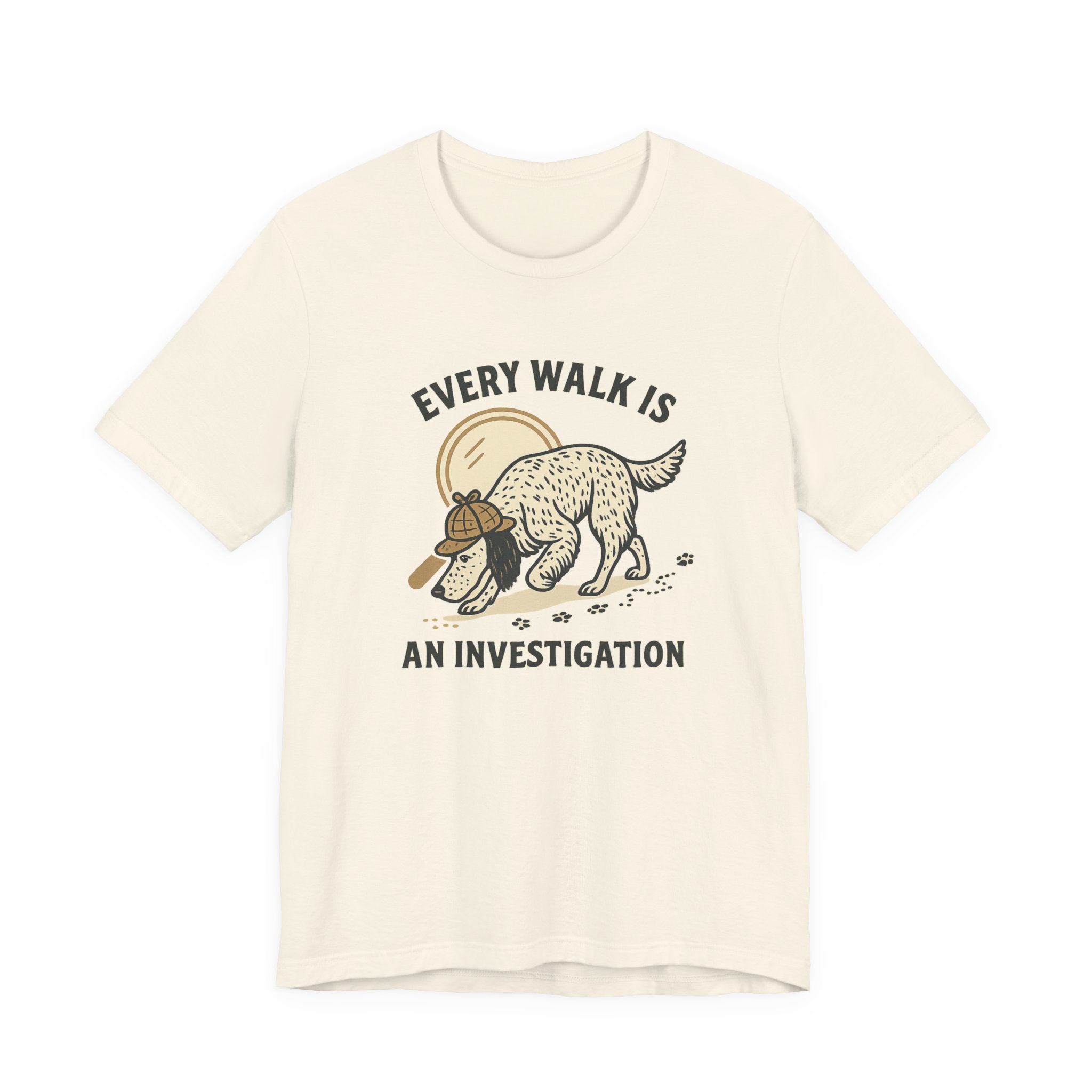 English Setter Every Walk Is an Investigation Tee