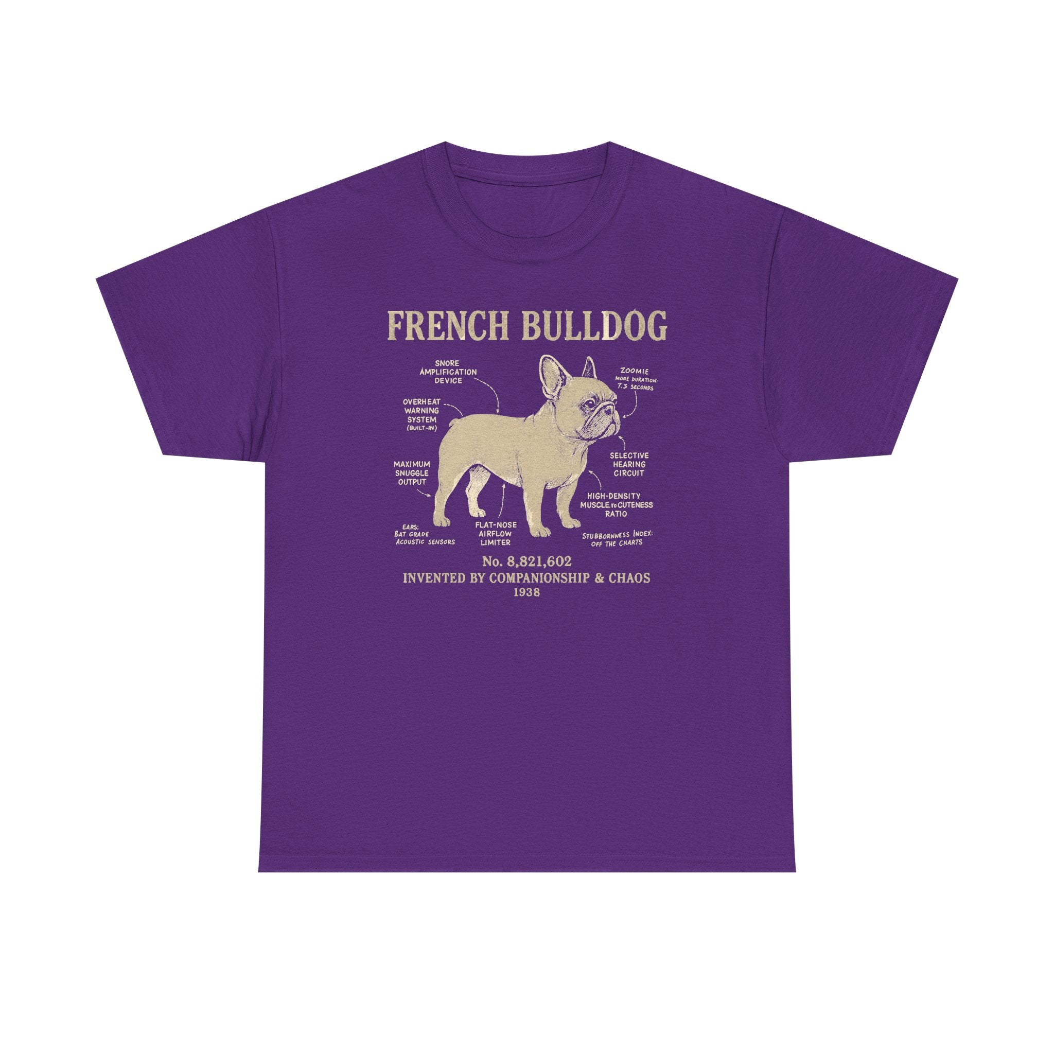 French Bulldog Anatomy T-Shirt