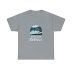 Contemplate life with our Paws and Reflect T-Shirts
