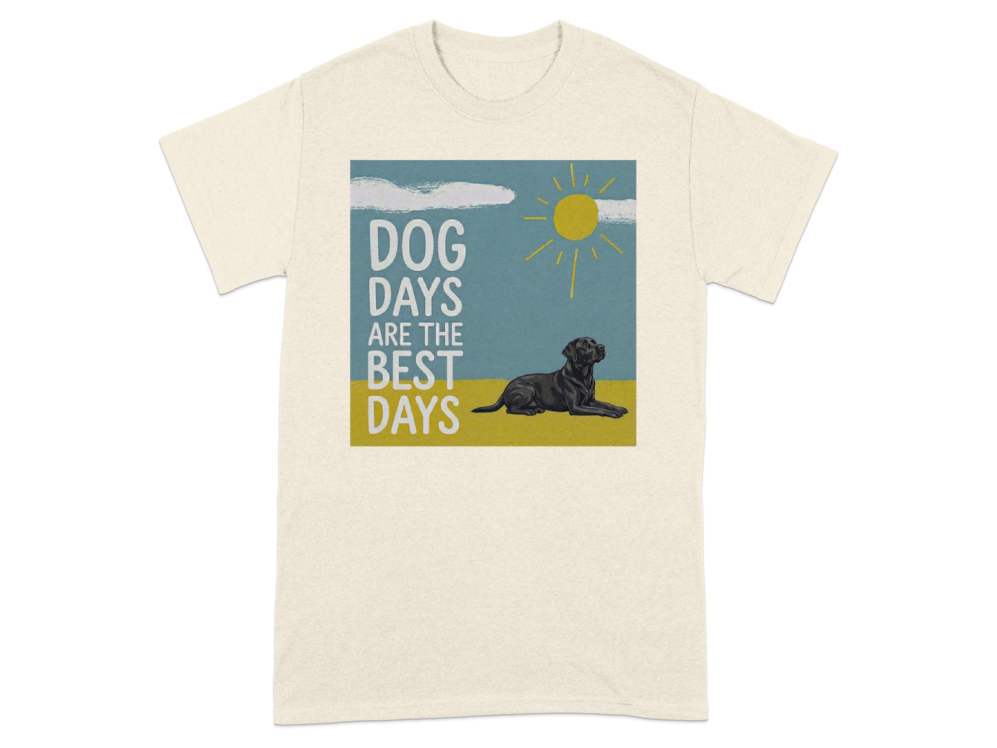 Dog Days Are The Best Days Graphic T-Shirt