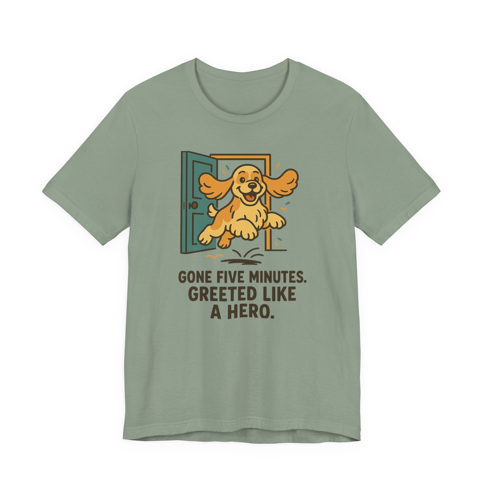 Cocker Greeted Like a Hero Tee