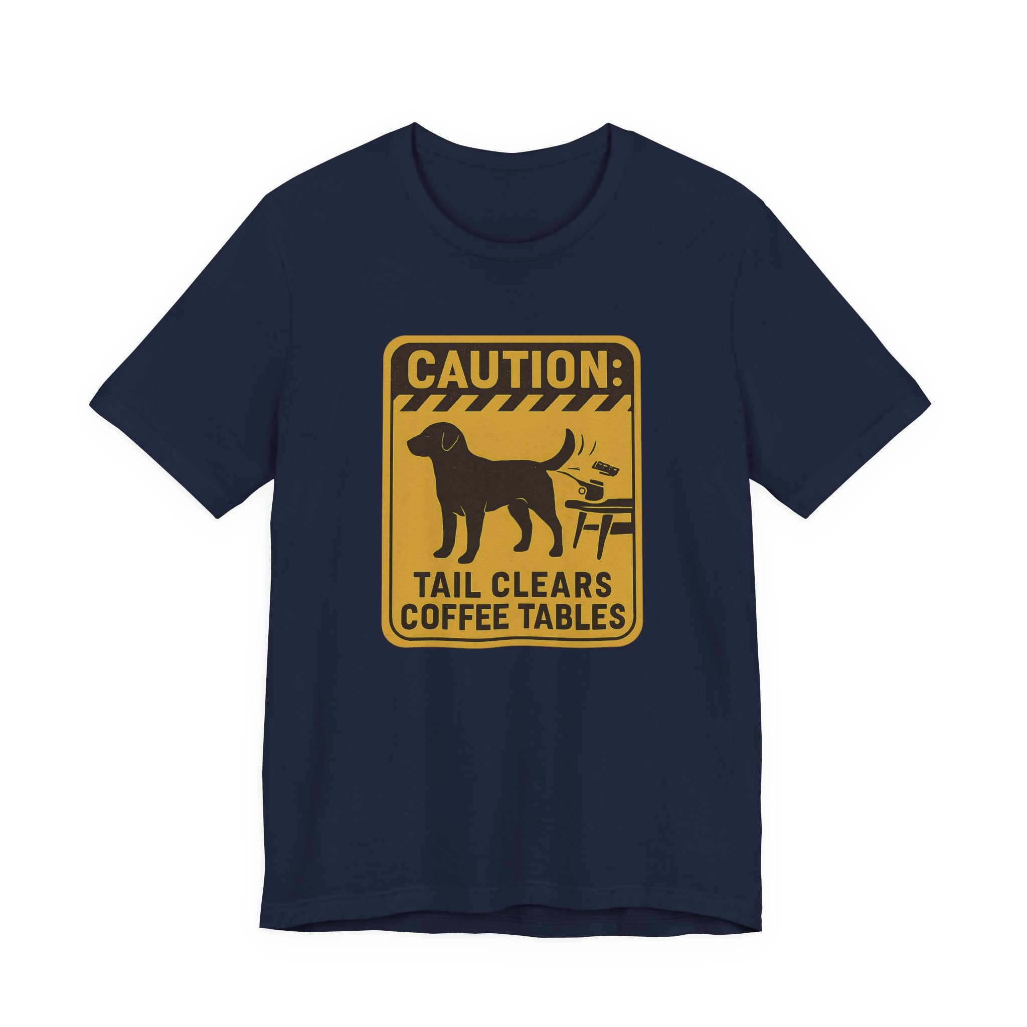 Chocolate Lab Tail Clears Coffee Tables Tee